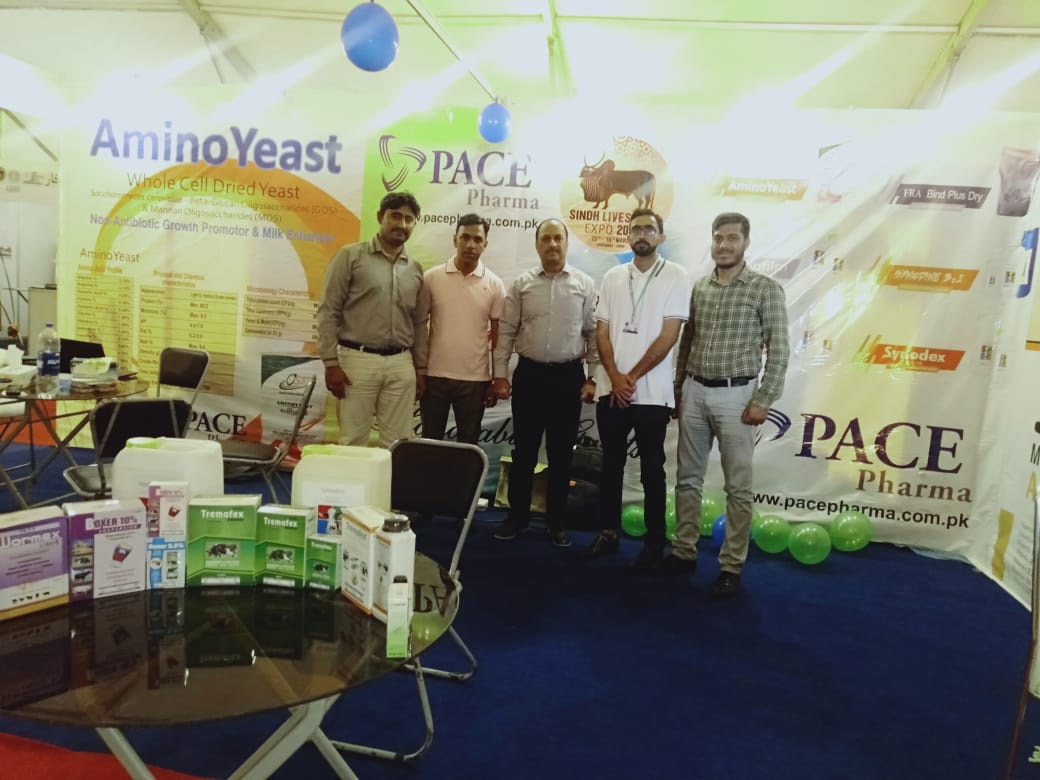 Pace Pharma Pvt. Ltd. Stall in Sindh Livestock Expo, Hyderabad, March 2021